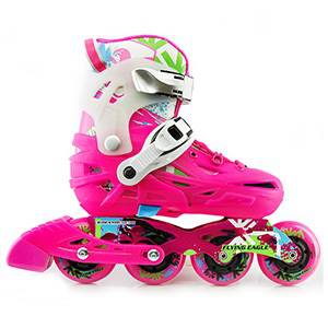 Flying Eagle S6 Pink Kids Inline Skates