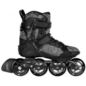 Powerslide Phuzion Radon Black White 80 Inline Skates