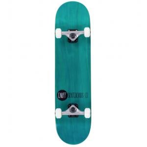 ENUFF Logo Stain Teal Skateboard